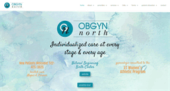Desktop Screenshot of obgynnorth.com